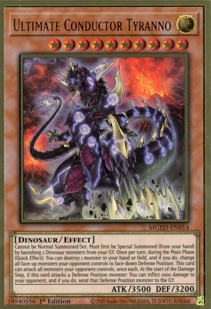 Ultimate Conductor Tyranno (MGED-EN014) (MGED)