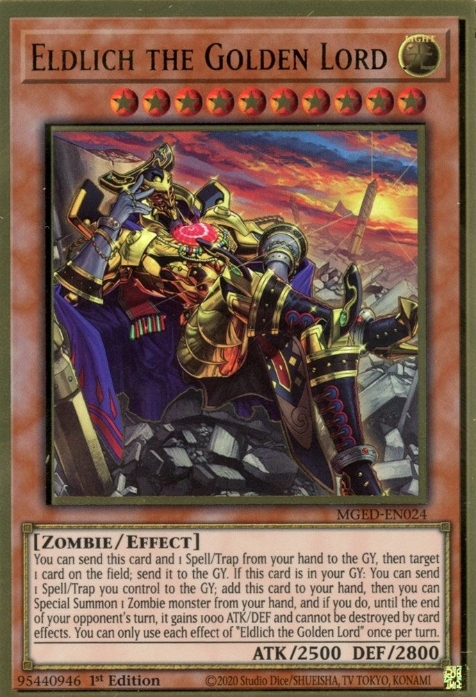Eldlich the Golden Lord (MGED-EN024) (MGED)