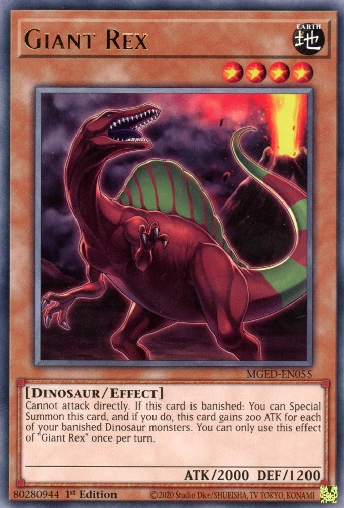 Image for Giant Rex (MGED-EN055) (MGED) - YuGiOh