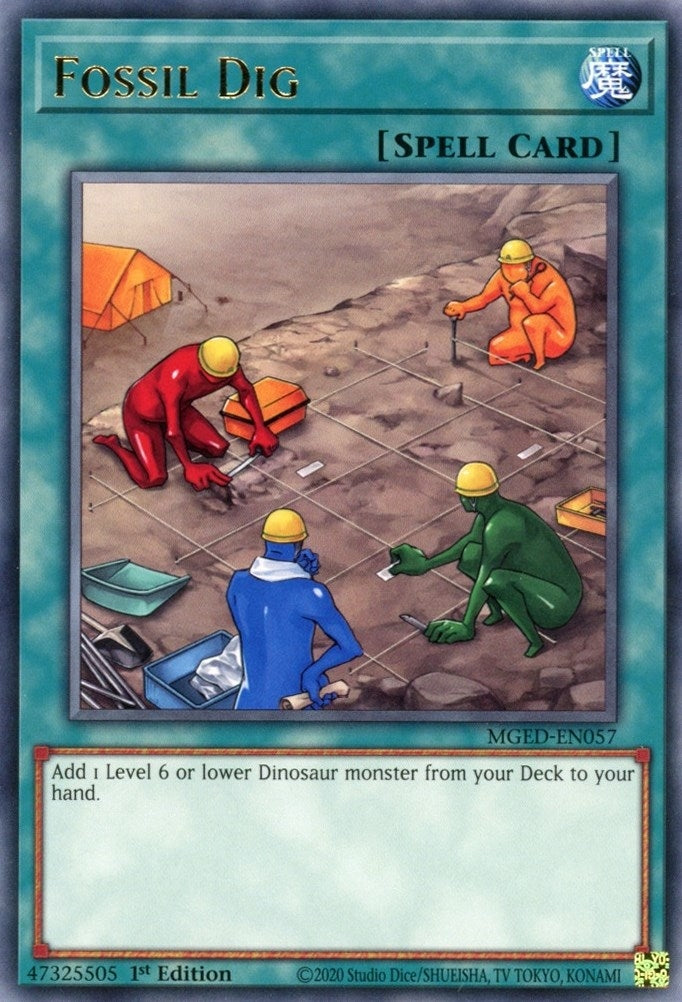 Image for Fossil Dig (MGED-EN057) (MGED) - YuGiOh