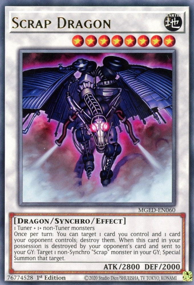Image for Scrap Dragon (MGED-EN060) (MGED) - YuGiOh