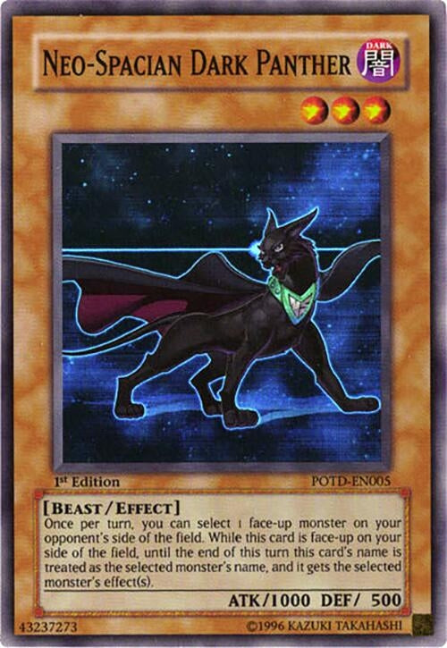 Image for Neo-Spacian Dark Panther (POTD-EN005) - YuGiOh