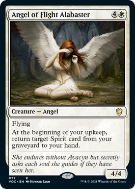 Image for Angel of Flight Alabaster (77) (Innistrad: Crimson Vow) - Magic: The Gathering