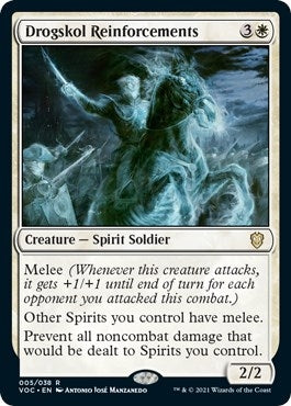 Image for Drogskol Reinforcements (5) (Innistrad: Crimson Vow) - Magic: The Gathering