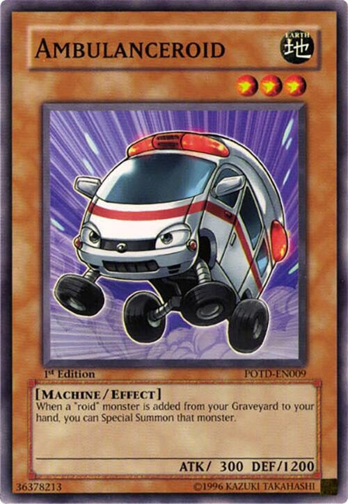 Image for Ambulanceroid (POTD-EN009) - YuGiOh