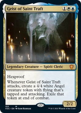 Image for Geist of Saint Traft (155) (Innistrad: Crimson Vow) - Magic: The Gathering