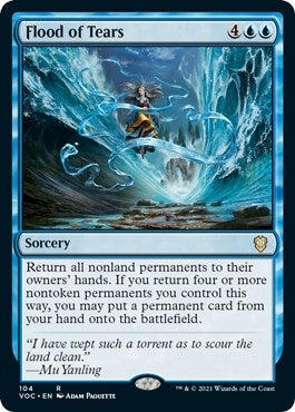 Image for Flood of Tears (104) (Innistrad: Crimson Vow) - Magic: The Gathering