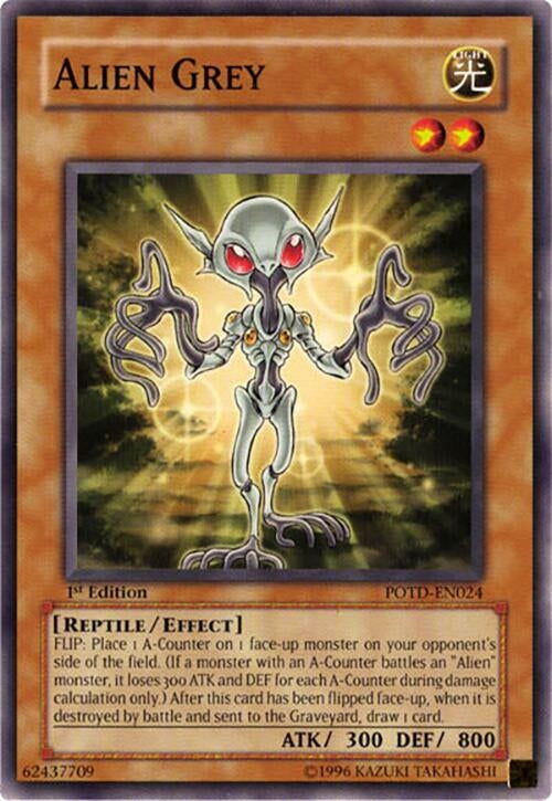 Image for Alien Grey (POTD-EN024) - YuGiOh