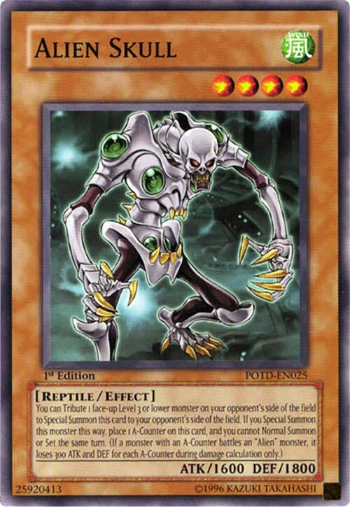 Image for Alien Skull (POTD-EN025) - YuGiOh