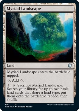 Image for Myriad Landscape (176) (Innistrad: Crimson Vow) - Magic: The Gathering