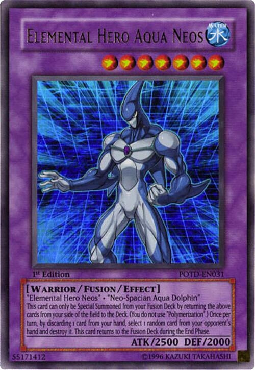 Image for Elemental Hero Aqua Neos (POTD-EN031) - YuGiOh