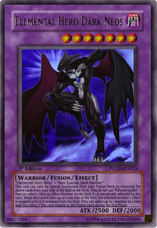 Image for Elemental Hero Dark Neos (POTD-EN033) - YuGiOh
