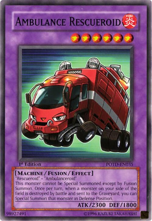 Image for Ambulance Rescueroid (POTD-EN035) - YuGiOh