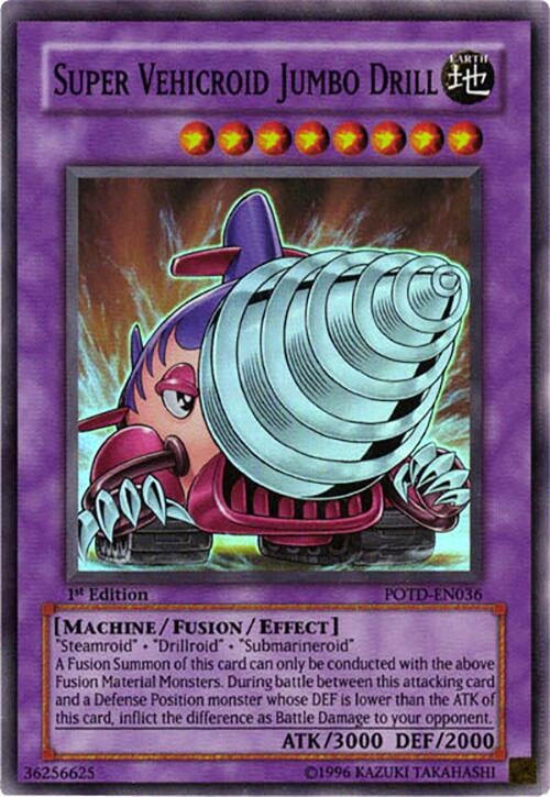 Image for Super Vehicroid Jumbo Drill (POTD-EN036) - YuGiOh