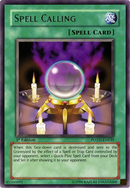 Image for Spell Calling (POTD-EN039) - YuGiOh