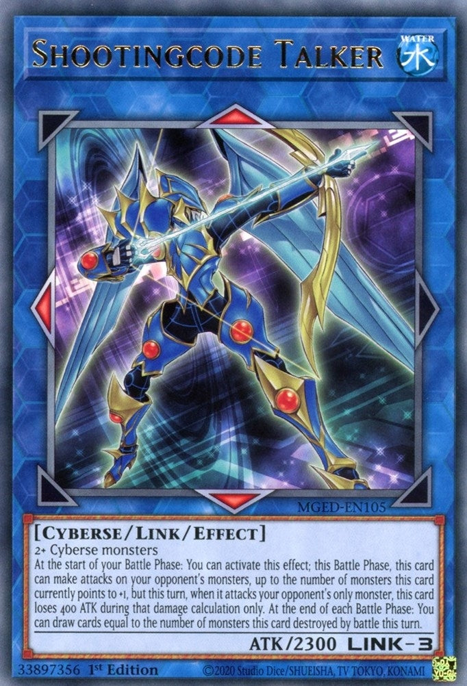 Image for Shootingcode Talker (MGED-EN105) (MGED) - YuGiOh