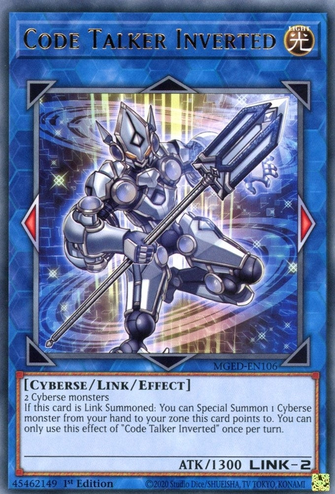Image for Code Talker Inverted (MGED-EN106) (MGED) - YuGiOh