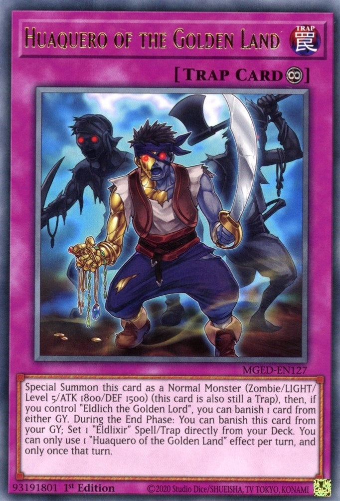 Image for Huaquero of the Golden Land (MGED-EN127) (MGED) - YuGiOh
