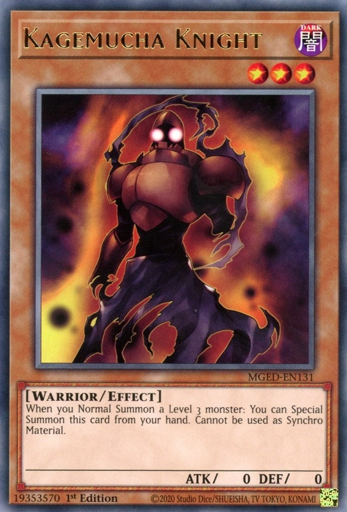 Image for Kagemucha Knight (MGED-EN131) (MGED) - YuGiOh