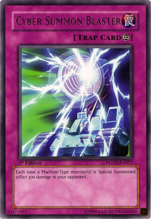 Image for Cyber Summon Blaster (POTD-EN057) - YuGiOh