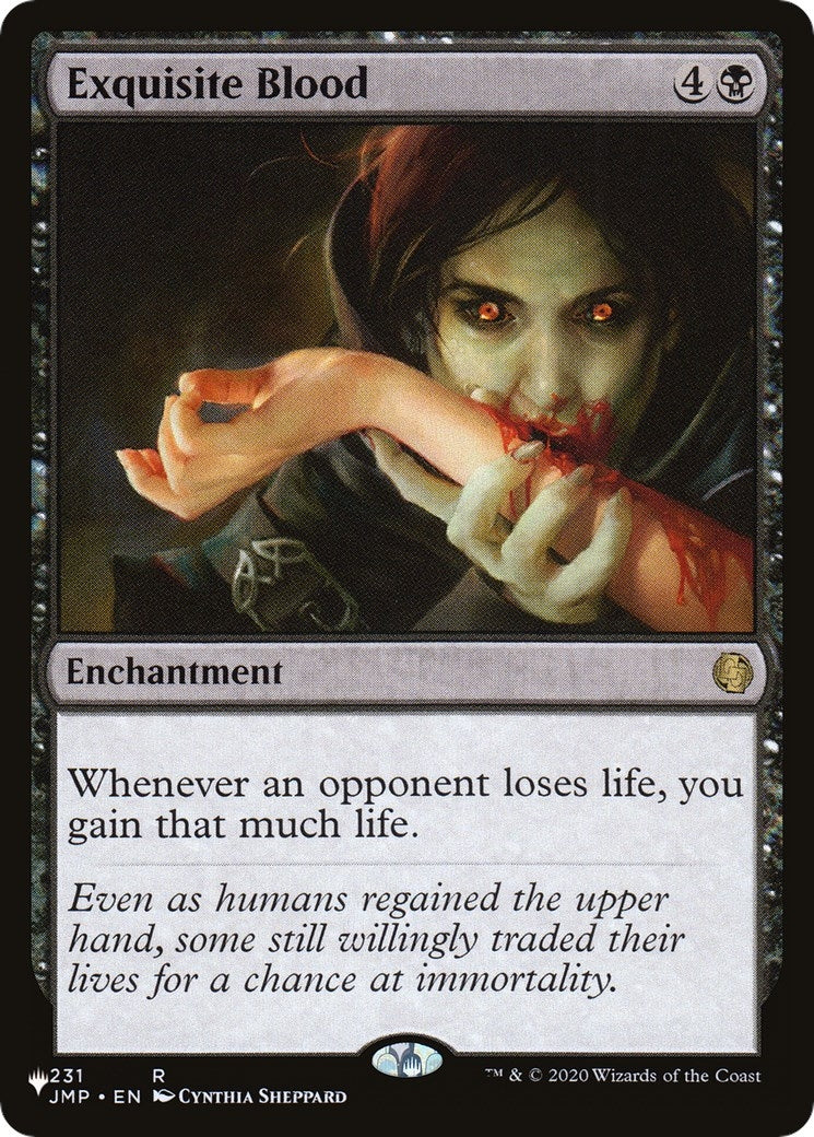 Image for Exquisite Blood (231/078) (The List Reprints) - Magic: The Gathering