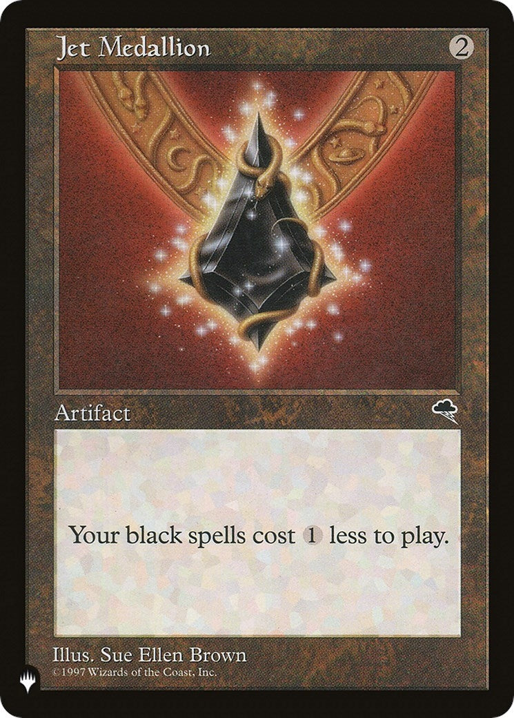 Image for Jet Medallion (The List Reprints) - Magic: The Gathering