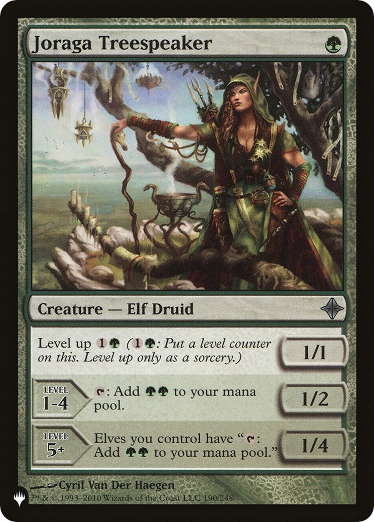 Image for Joraga Treespeaker (190/248) (The List Reprints) - Magic: The Gathering