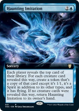 Image for Haunting Imitation (Extended Art) (51) (Innistrad: Crimson Vow) - Magic: The Gathering