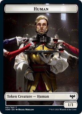 Image for Human Token (001) (1) (Innistrad: Crimson Vow) - Magic: The Gathering