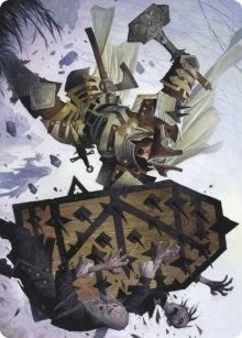 Image for Estwald Shieldbasher Art Card (9) (Innistrad: Crimson Vow) - Magic: The Gathering