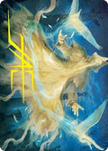 Image for Heron-Blessed Geist Art Card (Gold-Stamped Signature) (13) (Innistrad: Crimson Vow) - Magic: The Gathering