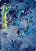 Image for Biolume Serpent Art Card (Gold-Stamped Signature) (20) (Innistrad: Crimson Vow) - Magic: The Gathering
