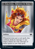 Image for Emblem - Chandra, Dressed to Kill (20) (Innistrad: Crimson Vow) - Magic: The Gathering
