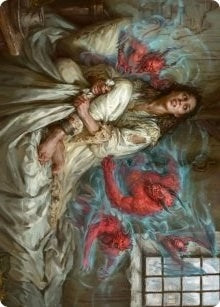Image for Eruth, Tormented Prophet Art Card (61) (Innistrad: Crimson Vow) - Magic: The Gathering