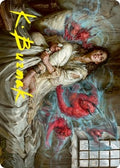 Image for Eruth, Tormented Prophet Art Card (Gold-Stamped Signature) (61) (Innistrad: Crimson Vow) - Magic: The Gathering