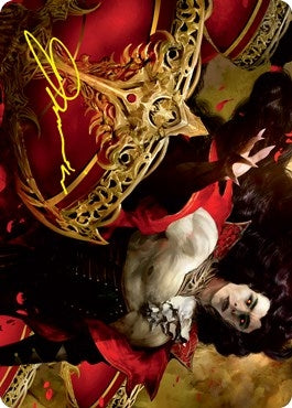 Image for Bloodvial Purveyor Art Card (Gold-Stamped Signature) (72) (Innistrad: Crimson Vow) - Magic: The Gathering