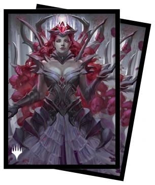Image for Innistrad: Crimson Vow Olivia, Crimson Bride (V1) Standard Deck Protector sleeves for Magic (100-Pack) - Card Sleeves