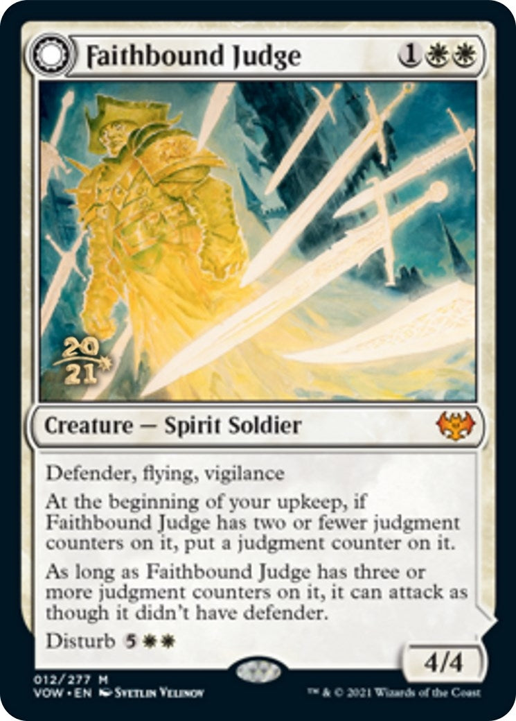 Image for Faithbound Judge (12) (Prerelease Cards) - Magic: The Gathering
