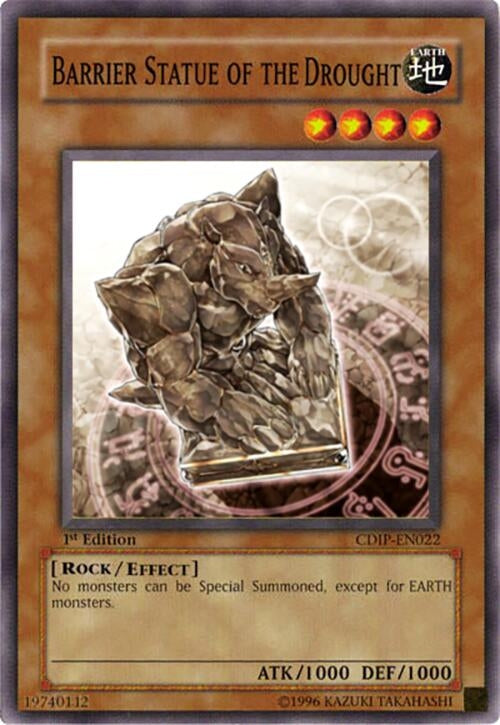 Image for Barrier Statue of the Drought (CDIP-EN022) (CDIP) - YuGiOh