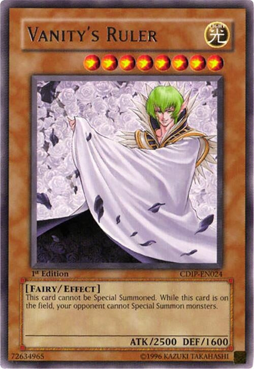 Image for Vanity's Ruler (CDIP-EN024) (CDIP) - YuGiOh