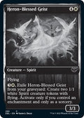 Image for Heron-Blessed Geist (286) (Innistrad: Double Feature) - Magic: The Gathering