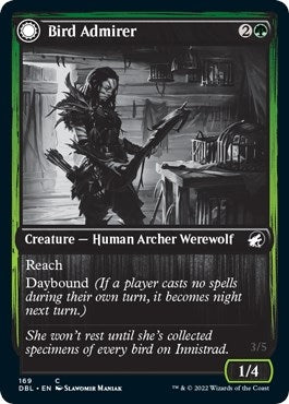 Image for Bird Admirer (169) (Innistrad: Double Feature) - Magic: The Gathering