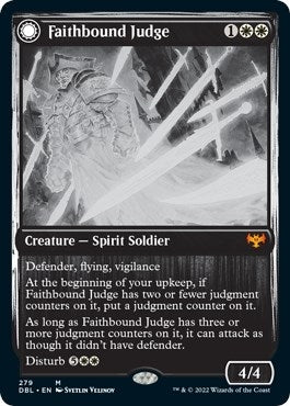 Image for Faithbound Judge (279) (Innistrad: Double Feature) - Magic: The Gathering