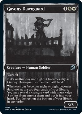 Image for Gavony Dawnguard (20) (Innistrad: Double Feature) - Magic: The Gathering