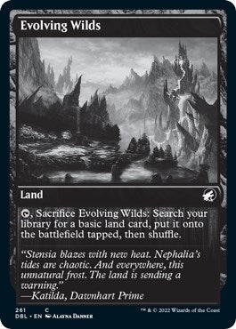 Image for Evolving Wilds (261) (261) (Innistrad: Double Feature) - Magic: The Gathering