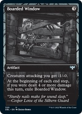 Image for Boarded Window (520) (Innistrad: Double Feature) - Magic: The Gathering
