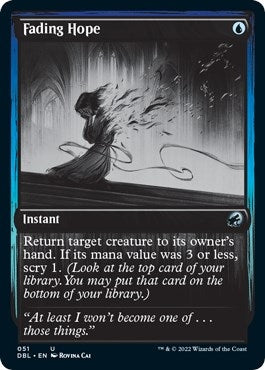 Image for Fading Hope (51) (Innistrad: Double Feature) - Magic: The Gathering