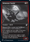 Image for Brimstone Vandal (130) (Innistrad: Double Feature) - Magic: The Gathering