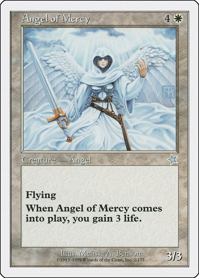 Image for Angel of Mercy (2) (Starter 1999) - Magic: The Gathering