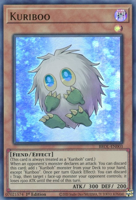 Image for Kuriboo (BROL-EN003) (BROL) - YuGiOh